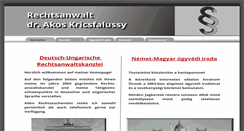 Desktop Screenshot of anwalt-ak.de